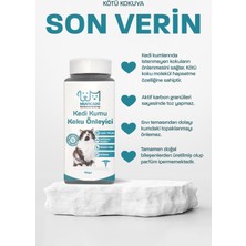 Kedi Kumu Koku Önleyici- Kedi Kumu Aktif Karbon - Kedi Kumu Tuvalet Koku Giderici Parfümsüz 150 gr