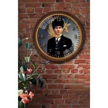 Atatürk Duvar Saati - 29 cm