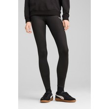 Puma Essentials Kadın Siyah Spor Tayt 68243401 Dar Paça Yüksek Konforlu Tasarım