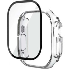 Apple Watch Ultra 49MM Zore Watch Gard + Pmma Şeffaf Kasa ve Ekran Koruyucu