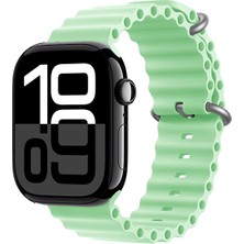 Zenith Works Apple Watch 10 46MM Zore Krd-75 Silikon Kordon