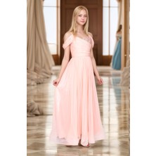 Pantulux Kız Çocuk Uzun Abiye Elbise - Düğün ve Özel Gün ELBISESI-ABY-2013