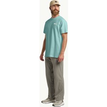 Jack Wolfskin Essential Erkek Tişört Pastel Yeşil