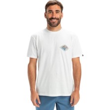 Quiksilver Evo Future Islands Ss EQYZT08038-WBK0 Beyaz Tişört