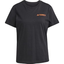 adidas ADİDAS TX MOUNTAIN TEE JJ1610 KADIN Siyah Tişört