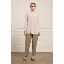 FTZ Women Kadın Uzun Kollu İçlik  Taş 31086