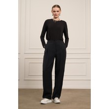 FTZ Women Kadın Uzun Kollu İçlik  Siyah 31086