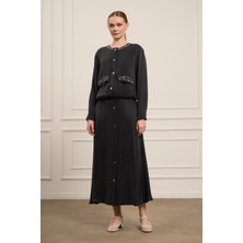 FTZ Women Kadın Cupra Etekli Takım  Siyah 31063