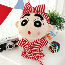 Yummy 35CM Sevimli Çizgi Film Peluş Oyuncak Pijama Crayon Shinchan Yastık (Yurt Dışından)