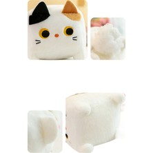 Umi 30CM Kare Kedi Peluş Oyuncak Sevimli Kedi Yastık (Yurt Dışından)