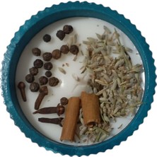 Uc&da Dekoratif Hediyelik Lavantalı Mum