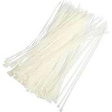 Plastik Çırt Kelepçe 100 Parça Beyaz 3.6X200MM. (4887)