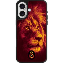 iPhone 16 Uyumlu Galatasaray Enerji Aslan Cam Lisanslı Telefon Kılıfı