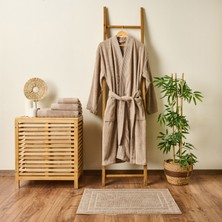 Evidea Soft Premium Unisex Bornoz - Bej - S / M