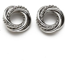 Stainless Steel Paslanmaz Çelik Burgulu Küpe
