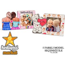 Hediyeci Market Ahşap Pola Fotoğraf Çerçevesi - Ayıcık