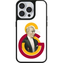 Galatasaray iPhone 14 Pro Uyumlu Galatasaray Ata Arma Lisanslı Telefon Kılıfı