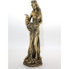 Polyester Bereket Tanrıçası Fortuna Figürü Model 1