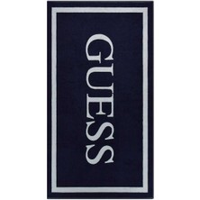 Guess Jacquard Frame Plaj Havlusu
