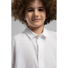 Alexandre Erkek Çocuk K.kol Gömlek Beyaz