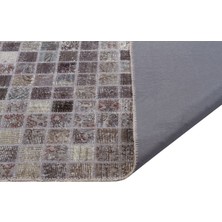 Modern El Dokuma Patchwork Halı Mozaik Detaylı Renkli 4 m2 Ölçü;170 x 240