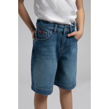 Chester 2 Erkek Çocuk Jean Şort Denim