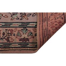 El Dokuma %100 Yün Türk Vintage Halı Yerli Üretim ÖLÇÜ;180X254