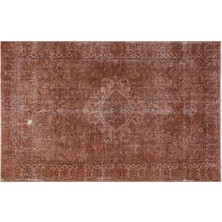 El Dokuma %100 Yün Türk Vintage Halı Yerli Üretim ÖLÇÜ;170X263