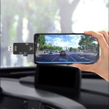 Foxyn FXN-826 6in1 Pc Telefon Type C To Mikro USB Taşınabilir Sd Tf Hafıza Kart Okuyucu Otg Çevirici