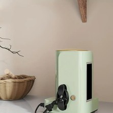 Jetfast 4 Adet Siyah Airfryer Elektrikli Ürün Kablo Sarma Toplama Aparatı