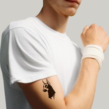 Doberman Köpek Dövme Şablonu (Spreysiz)