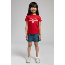 Newry Kız Çocuk T-Shirt Kırmızı