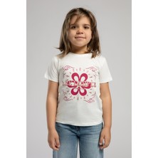 Exeter Kız Çocuk T-Shirt Ekru