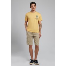Lee Cooper Gavino Erkek O Yaka T-Shirt Beyaz