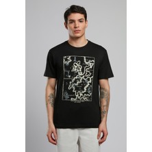 Lee Cooper Capela Erkek O Yaka T-Shirt Siyah