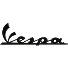 Vespa Gts-Gtv ''vespa'' Amblemi Sol Taraf *antrasit* / Pıaggıo