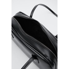Shule Bags Boheme Siyah Vintage Baget Çanta