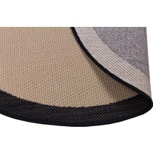 Jüt Sisal Yuvarlak Kilim Yıkanabilir Kilim 9716 Yuvarlak