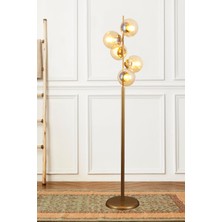 Modena 5 Li Eskitme Lambader Bal Camlı Modern , Oturma Odası ,yatak Odası , Salon Lambader