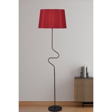 Snake Tekli Siyah Lambader Bordo Şapka  Modern , Oturma Odası ,yatak Odası , Salon Lambader
