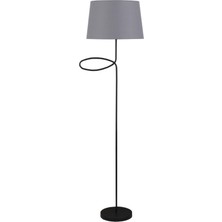 Fiyonk Tekli Siyah Lambader Gri Şapka  Modern , Oturma Odası ,yatak Odası , Salon Lambader