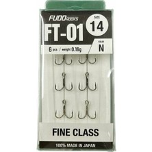Fudo 2230 Treble Fıne Class Ft-01 Nıkel Üçlü Iğne  - 6