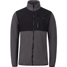 2AS Picture Organic 2AS Cliff Erkek Parçalı Ince Polar Sweatshirt Antrasit