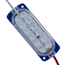 Powermaster Parlak Yanıp Sönen Mavi 24 Volt 1.2 Watt  2835 Modül LED
