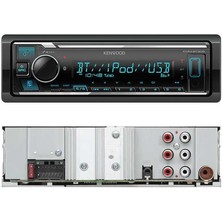Kenwood KMM-BT306 3 Anfi Çıkışlı Usb/fm/aux/bluetooth Oto Teyp 4X50 Watt