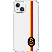 Galatasaray iPhone 15 Uyumlu Galatasaray Parçalı Detay Siyah Arma Lisanslı Telefon Kılıfı