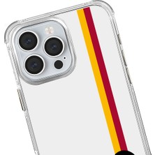 iPhone 16 Uyumlu Galatasaray Parçalı Detay Siyah Arma Lisanslı Telefon Kılıfı