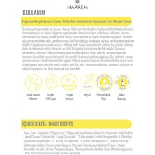 Harrem Bio Aging Kuru ve Karma Ciltler Için Nemlendirici Hyalüronik Asit Kolajen Serum 30 ml