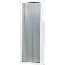 Akordeon Pileli Pilise Pencere Sineklik Beyaz, 70*130 Cm., Istenilen Ölçüde