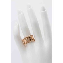 Glare Jewellery Shesra Geçişli Zincir Model Yüzük